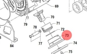Гільза насоса Comet 0400 0071