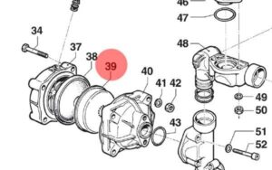 Супорт діафрагми Comet 0460 0036