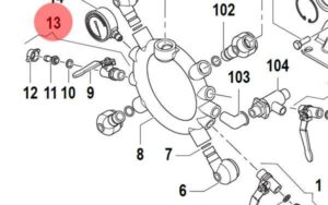 Комплект крану Comet 1214 0016