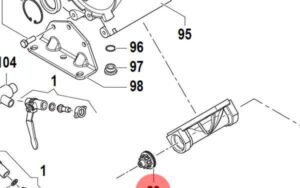 Клапан насоса Comet 1220 0010