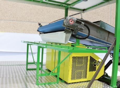 Збиральна машина для салатів Hortech Slider FW XL