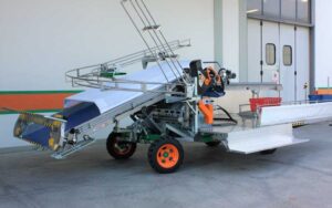 Самохідний комбайн для збору салатів Ortomec 8300 Foglia